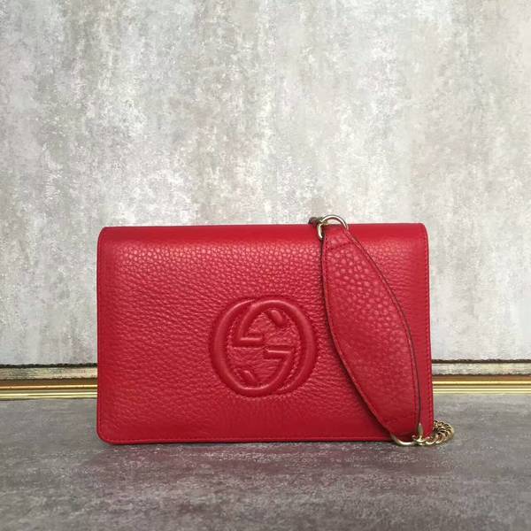 Gucci Padlock Series Shoulder Bag 400313A Red