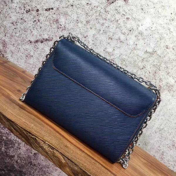 Louis Vuitton TWIST EPI Leather Bag 50271 Dark Blue