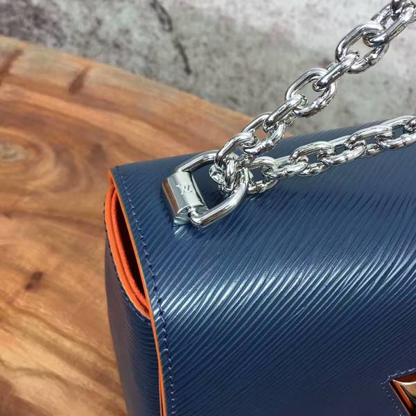 Louis Vuitton TWIST EPI Leather Bag 50271 Dark Blue