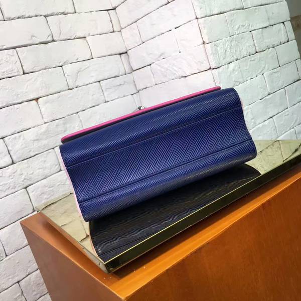 Louis Vuitton TWIST EPI Leather Bag 50271 Pink&Blue