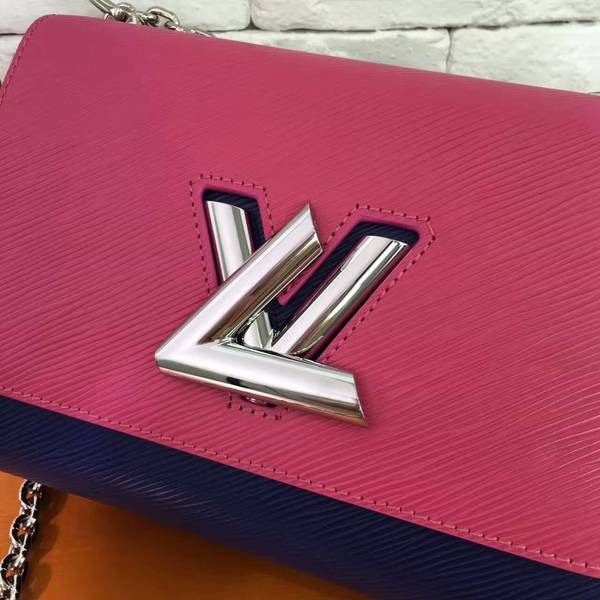 Louis Vuitton TWIST EPI Leather Bag 50271 Pink&Blue