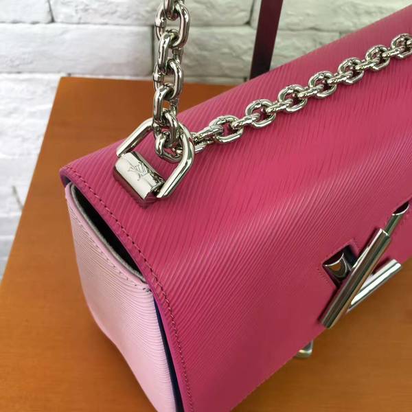 Louis Vuitton TWIST EPI Leather Bag 50271 Pink&Blue