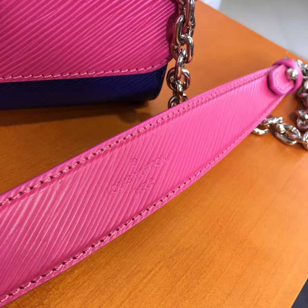 Louis Vuitton TWIST EPI Leather Bag 50271 Pink&Blue