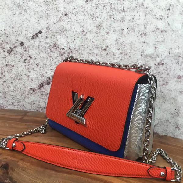 Louis Vuitton TWIST EPI Leather Bag 50271 Red&Blue