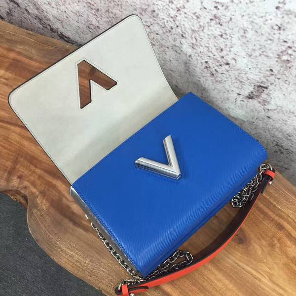 Louis Vuitton TWIST EPI Leather Bag 50271 Red&Blue
