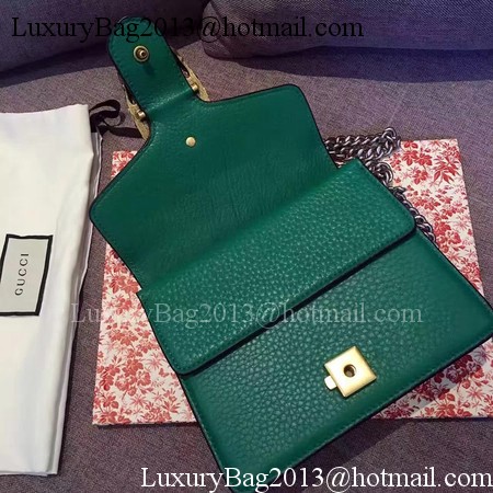 Gucci Dionysus Lichee Pattern Mini Shoulder Bag 421970 Green