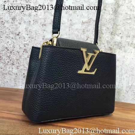 Louis Vuitton original Elegant Capucines Bags M42935 Black