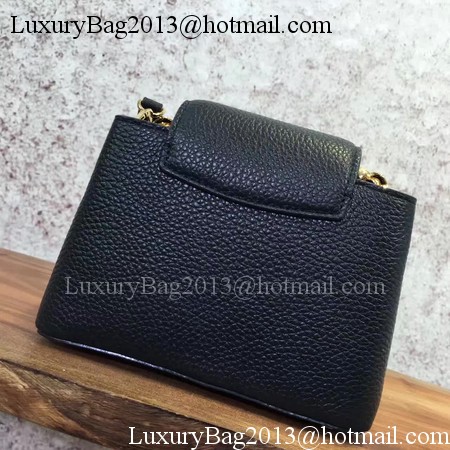 Louis Vuitton original Elegant Capucines Bags M42935 Black