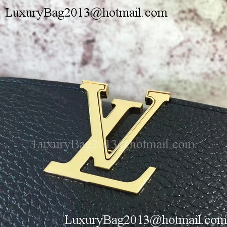 Louis Vuitton original Elegant Capucines Bags M42935 Black