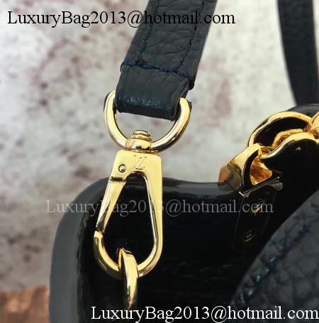 Louis Vuitton original Elegant Capucines Bags M42935 Black