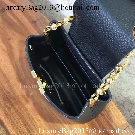 Louis Vuitton original Elegant Capucines Bags M42935 Black