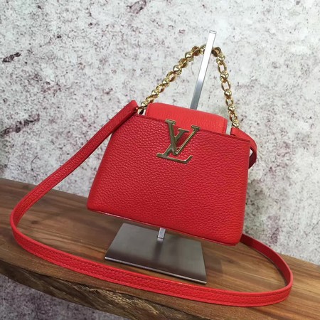 Louis Vuitton original Elegant Capucines Bags M42935 Red