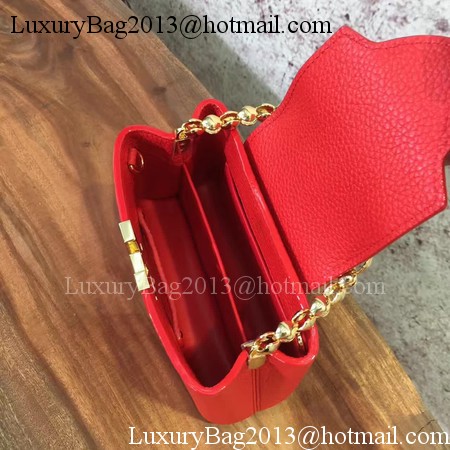Louis Vuitton original Elegant Capucines Bags M42935 Red