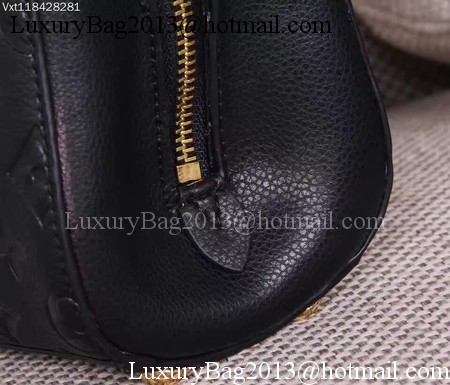 Louis Vuitton Monogram Empreinte NANO MONTAIGNE Bag M50865 Black