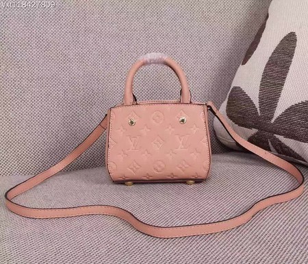 Louis Vuitton Monogram Empreinte NANO MONTAIGNE Bag M50865 Pink