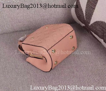 Louis Vuitton Monogram Empreinte NANO MONTAIGNE Bag M50865 Pink