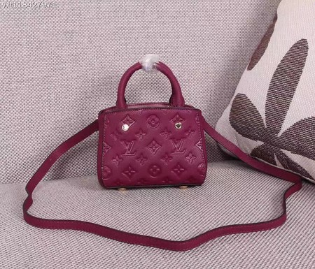 Louis Vuitton Monogram Empreinte NANO MONTAIGNE Bag M50865 Purple