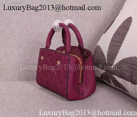 Louis Vuitton Monogram Empreinte NANO MONTAIGNE Bag M50865 Purple