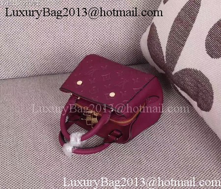 Louis Vuitton Monogram Empreinte NANO MONTAIGNE Bag M50865 Purple