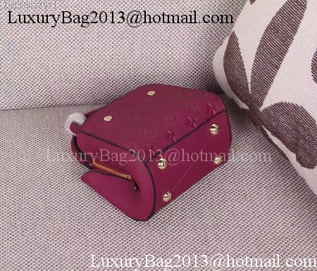 Louis Vuitton Monogram Empreinte NANO MONTAIGNE Bag M50865 Purple