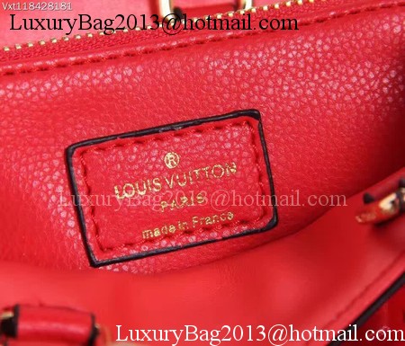Louis Vuitton Monogram Empreinte NANO MONTAIGNE Bag M50865 Red