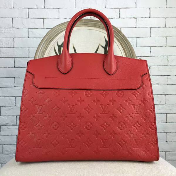 Louis Vuitton Monogram Empreinte PONT NEUF Bag M41753A Red