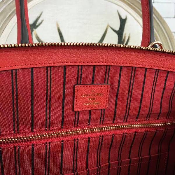 Louis Vuitton Monogram Empreinte PONT NEUF Bag M41753A Red