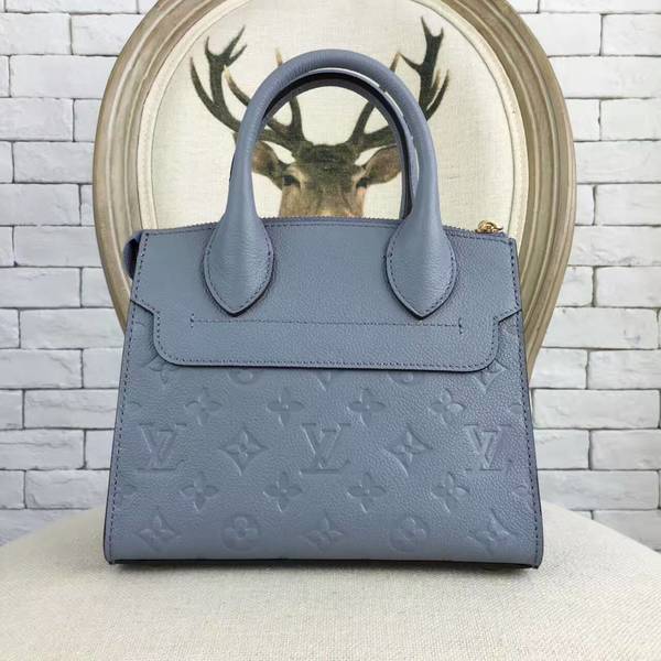 Louis Vuitton Monogram Empreinte PONT NEUF Bag M41755A Blue