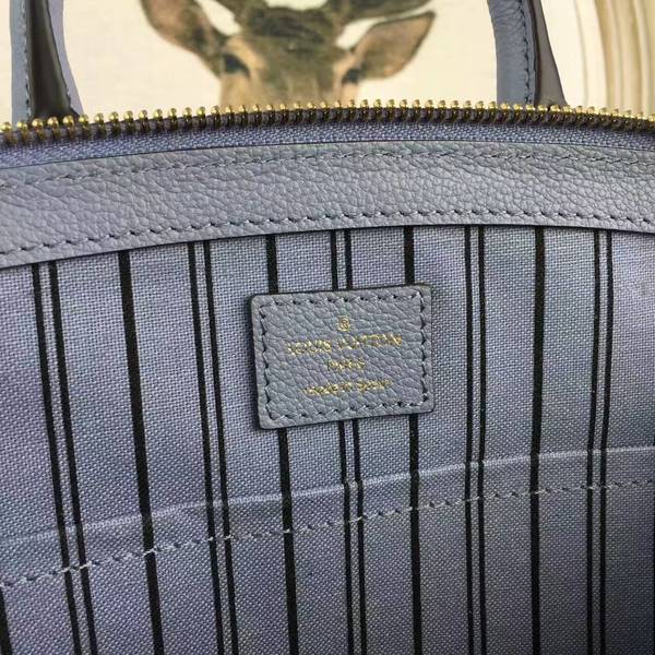 Louis Vuitton Monogram Empreinte PONT NEUF Bag M41755A Blue