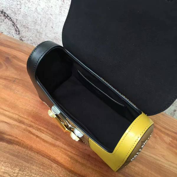 Louis Vuitton EPI Leather TWIST 50273 Black&Yellow