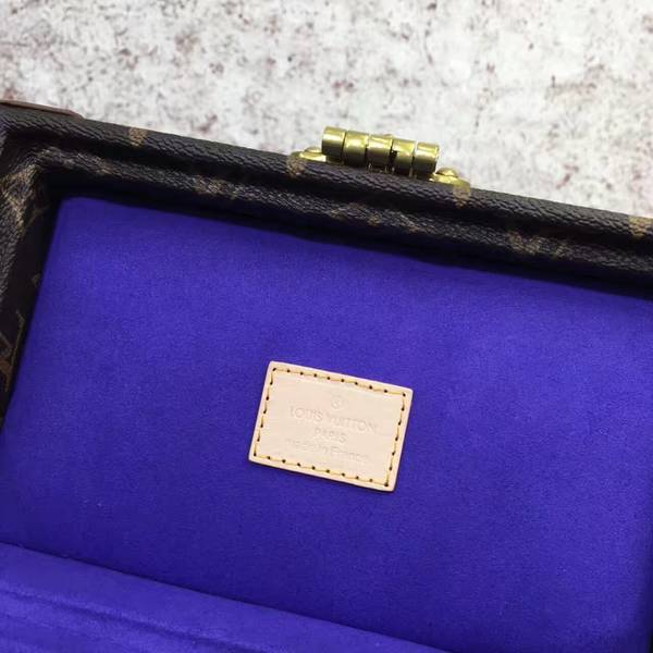 Louis Vuitton Mini Monogram Canvas Treasure Box 40665 Dark Blue