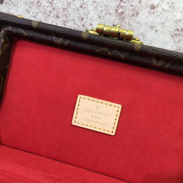 Louis Vuitton Mini Monogram Canvas Treasure Box 40665 Red
