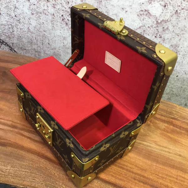 Louis Vuitton Mini Monogram Canvas Treasure Box 40665 Red