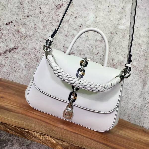 Louis Vuitton EPI Leather Shoulder Bag 40557 White