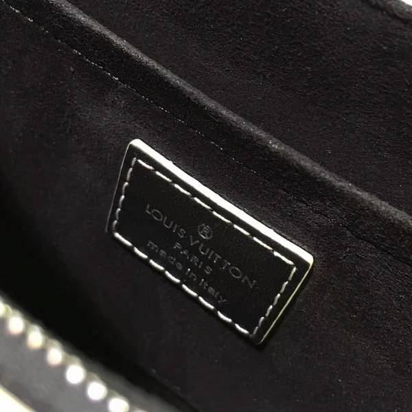 Louis Vuitton Monogram Canvas Shoulder Bag 40557 Black