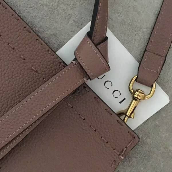Gucci GG Marmont Leather Top Handle Bag 421890A Apricot