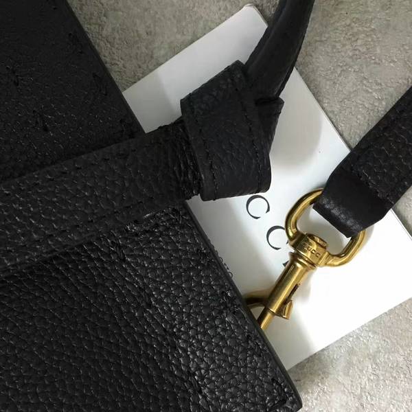 Gucci GG Marmont Leather Top Handle Bag 421890A Black