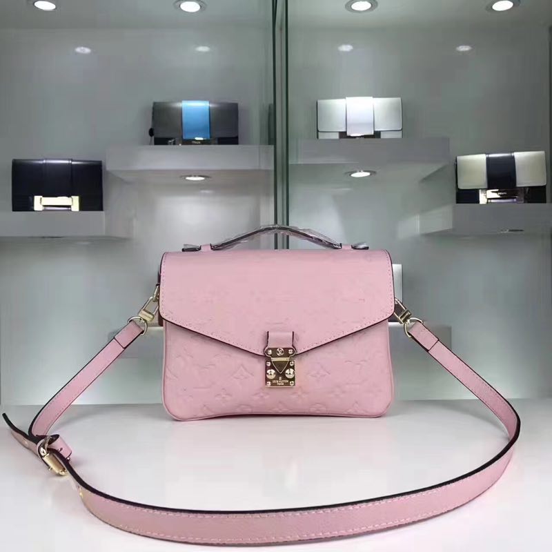 Louis Vuitton Monogram Empreinte Bag M44018 Pink