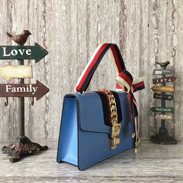 Gucci GG Marmont Shoulder Bag 421882 Blue