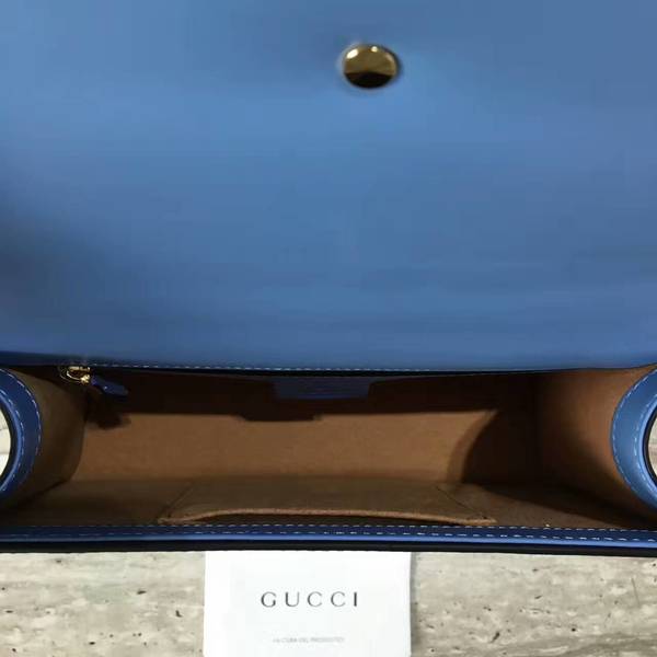Gucci GG Marmont Shoulder Bag 421882 Blue