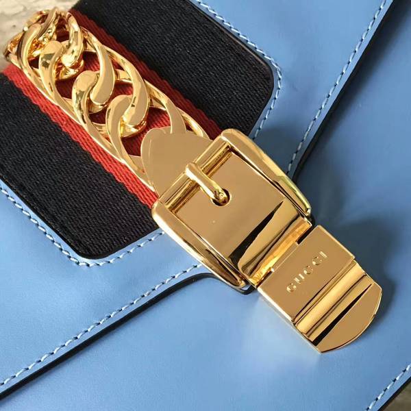 Gucci GG Marmont Shoulder Bag 421882 Blue