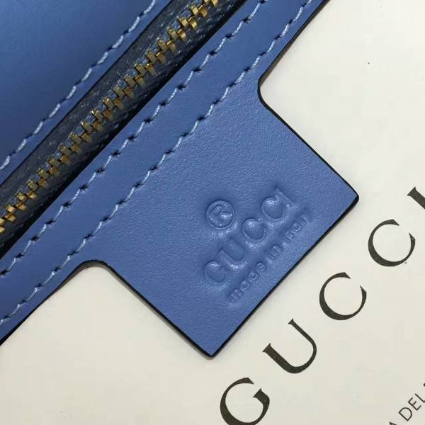 Gucci GG Marmont Shoulder Bag 421882 Blue