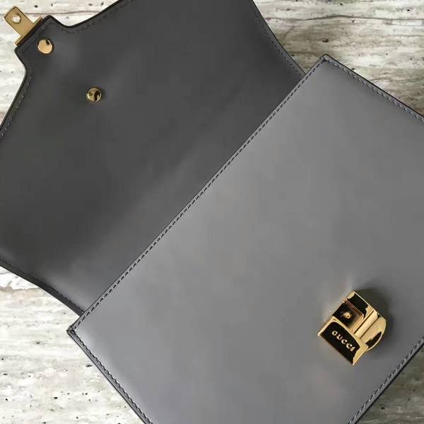 Gucci GG Marmont Shoulder Bag 421882 Grey