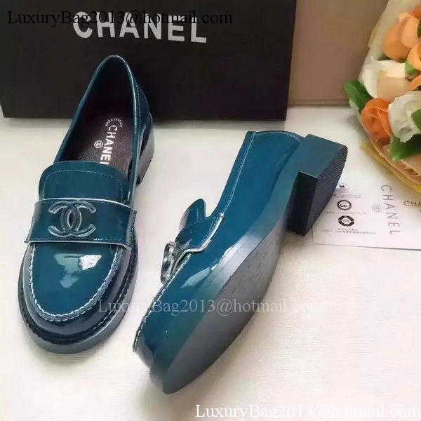 Chanel Casual Shoes Leather CH2066 Blue