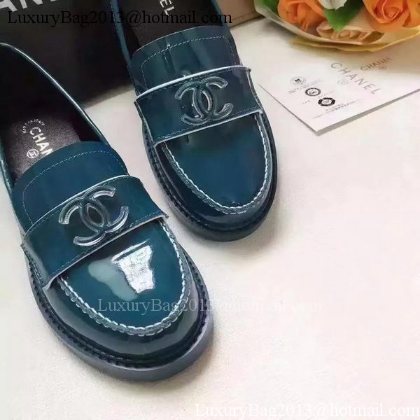Chanel Casual Shoes Leather CH2066 Blue