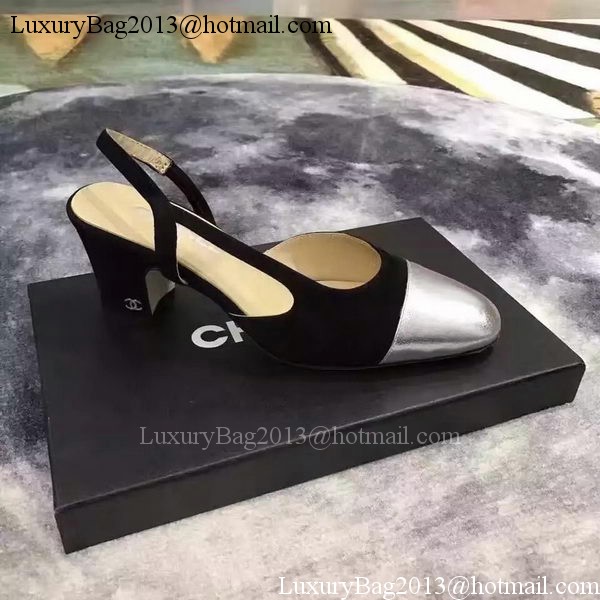 Chanel Leather Sandal CH2069 Black