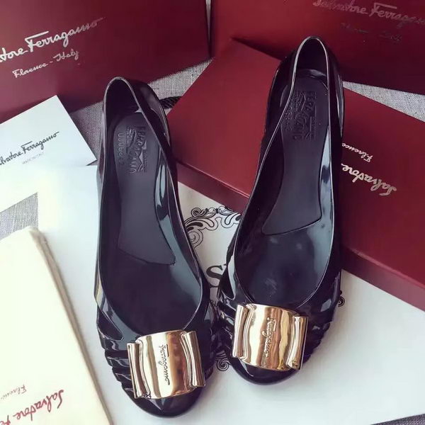 Ferragamo Ballerina FL935 Black