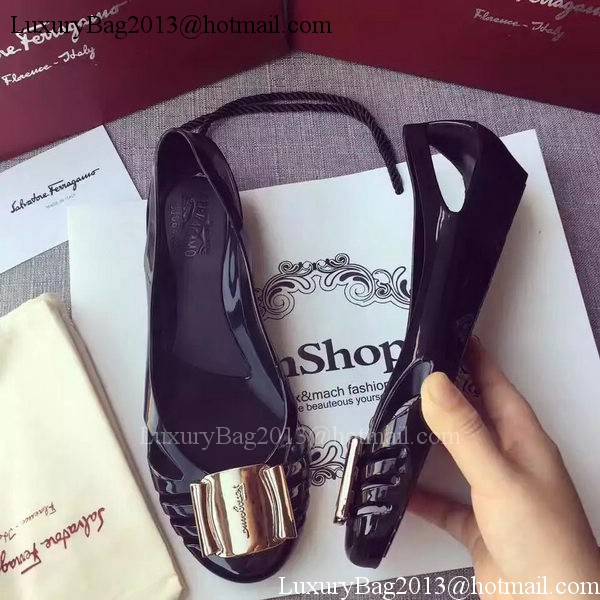 Ferragamo Ballerina FL935 Black