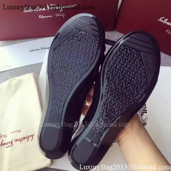 Ferragamo Ballerina FL935 Black