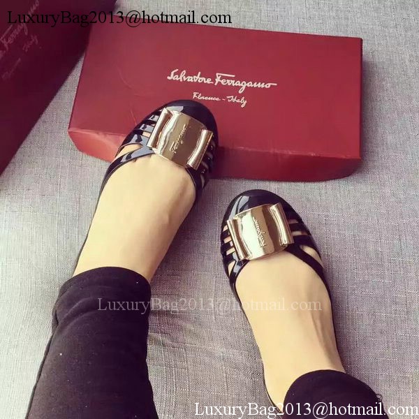 Ferragamo Ballerina FL935 Black